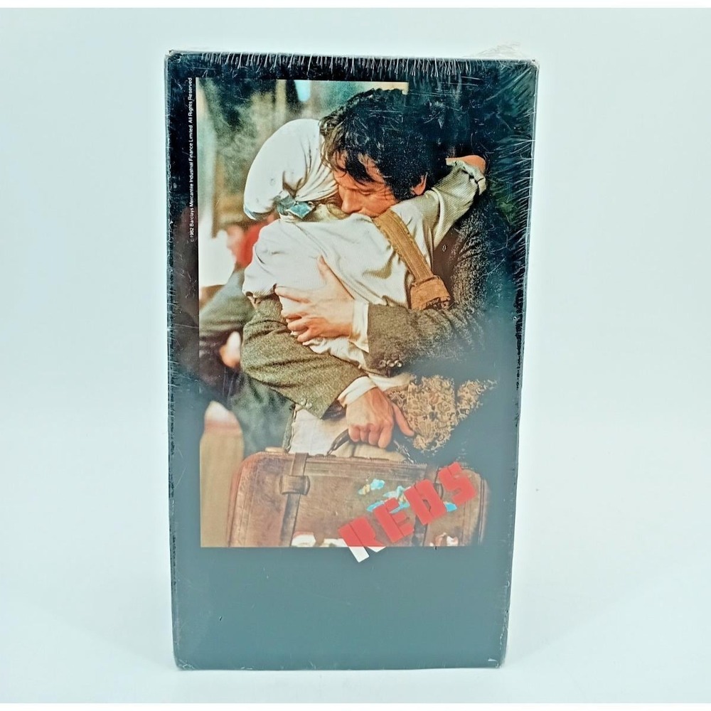 REDS (1981) – Double VHS‎ Set – Warren Beatty / Diane Keaton – Brand New Sealed